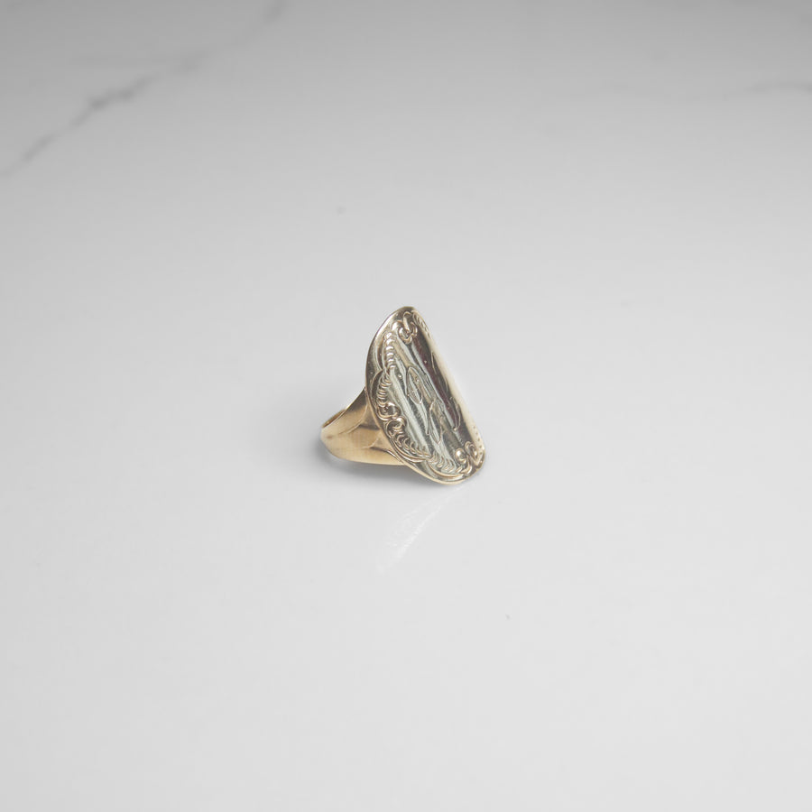 9ct Gold JC Ring