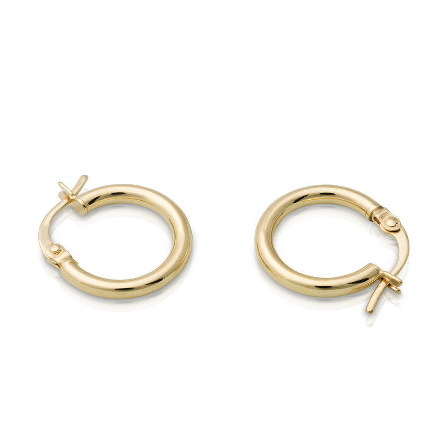 Simple Mini Gold Hoops