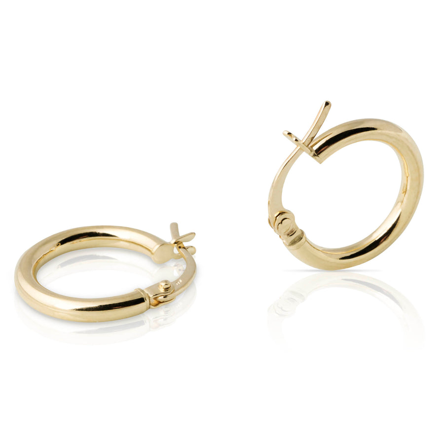 Simple Mini Gold Hoops