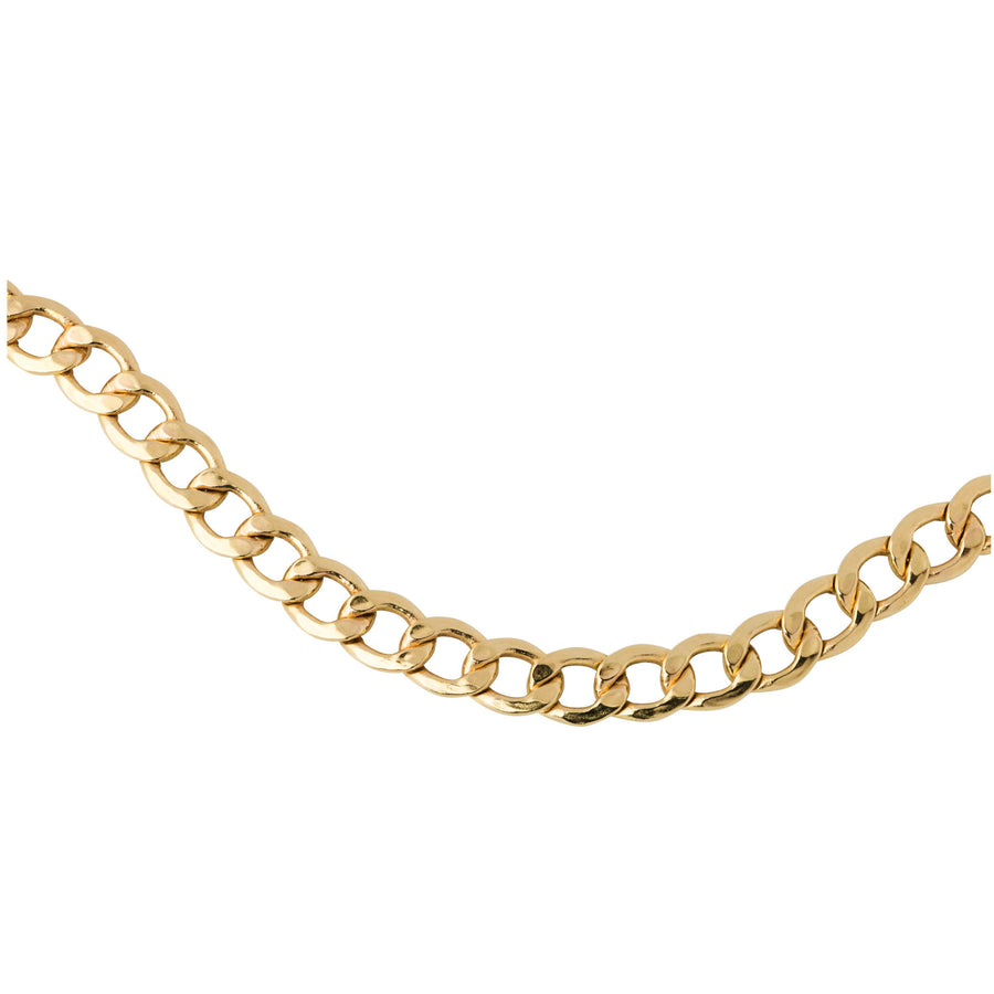 gold curb chain
