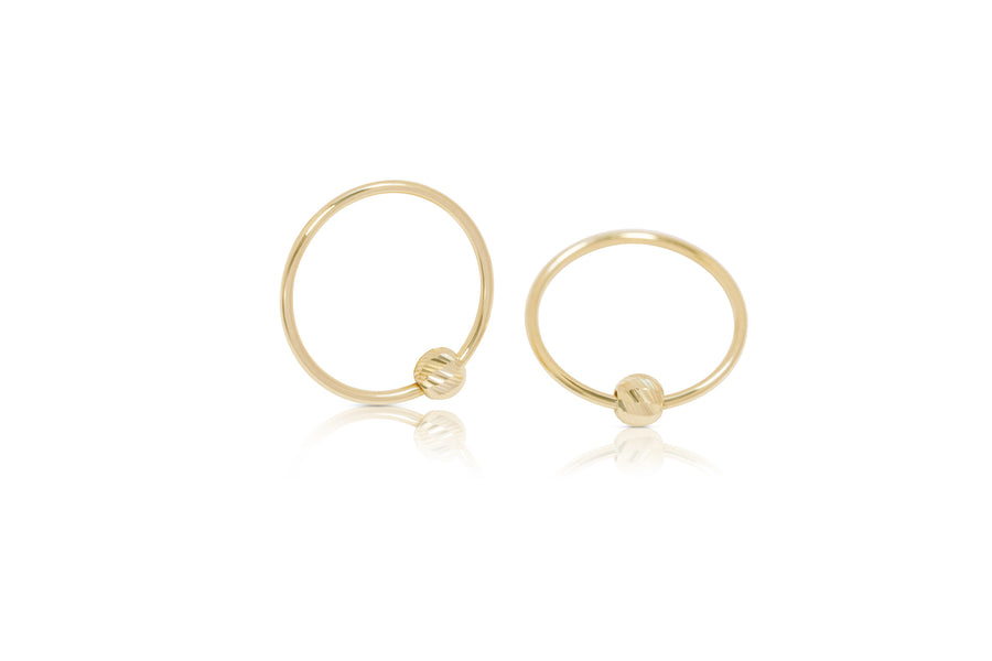 Everyday Gold Hoops