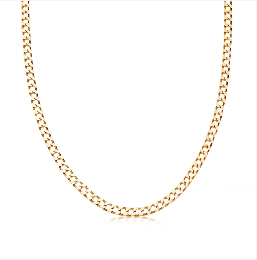 Gold Curb Chain